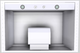 Vent-A-Hood® Designer Series 36" White Wall Mounted Range Hood-3
