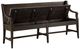 Magnussen Home® Westley Falls Graphite Bench-4