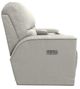 La-Z-Boy® Cade Natural Power Reclining Loveseat with Console, Headrest, and Lumbar-3