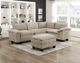 Homelegance® Dublin 5-Piece Taupe Modular Sectional -1