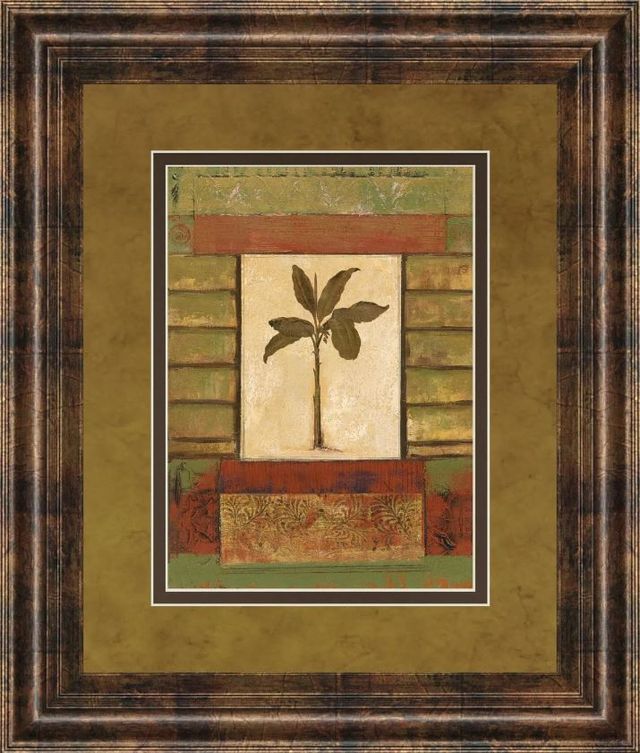Classy Art Classic Palm II by Rebecca Burton Framed Print Wall Art-1