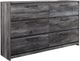 Signature Design by Ashley® Baystorm 2-Piece Gray Full Panel Headboard Set-2