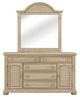 Liberty Furniture Summer House Sand Dune Dresser and Mirror-1