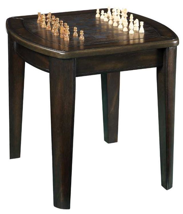 Steve Silver Co. Diletta Brown Walnut Game End Table-0