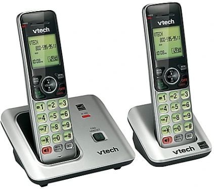 VTECH 2 Handset Cordless Phone System with Caller ID/Call Waiting-0