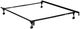 Furniture of America® Framos Black Twin/Full Adjustable Bed Frame-0