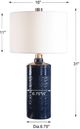 Uttermost® Thalia Royal Blue Table Lamp-2