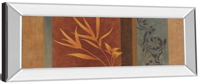Classy Living Jordan Grey Leaf Silhouette I Wall Art-3