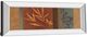 Classy Living Jordan Grey Leaf Silhouette I Wall Art-3
