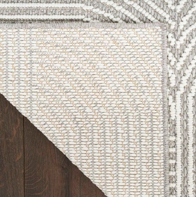 Nourison Home™ Natural Texture Gray/Ivory 5'x7' Style 3 Area Rug-3