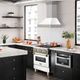 ZLINE Autograph Edition 30" White Matte Wall Mounted Range Hood-3