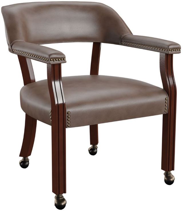 Steve Silver Co. Tournament Cherry Dining Arm Chair-0