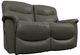 La-Z-Boy® James Charcoal Leather Manual Reclining Loveseat-0