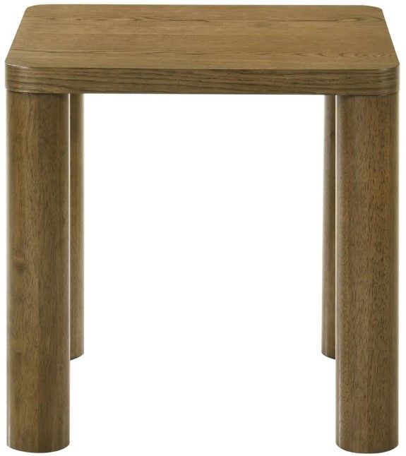 Coaster® Castlewood Brown Oak Side Table-1