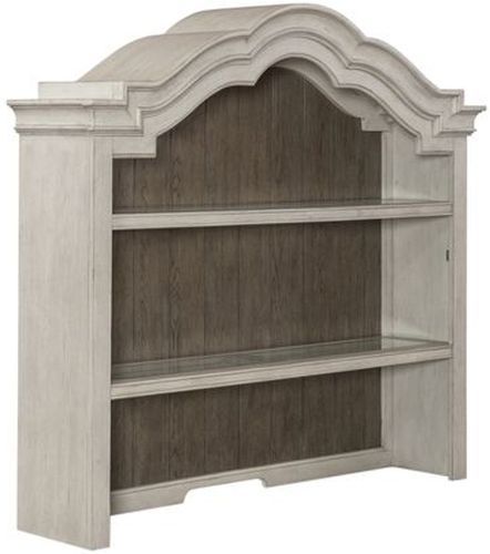 Liberty Furniture Chesapeake Antiqued White Credenza Hutch-0