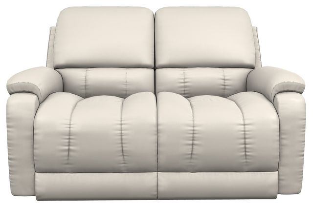 La-Z-Boy® Greyson Ice Leather Power Reclining Loveseat with Headrest-1
