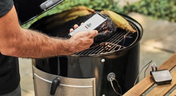 Weber® Black Connect Smart Grilling Hub-3