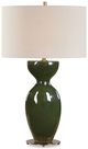 Uttermost® Curhan Moss Green Glaze Table Lamp-5