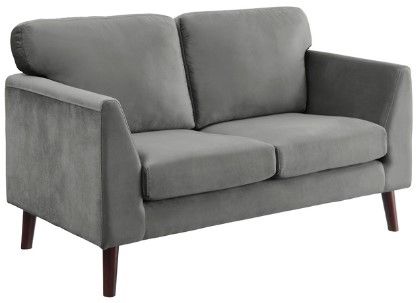 Mazin Furniture Tolley Gray Loveseat-0