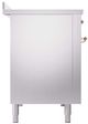 Ilve® Nostalgie II Series 48" Stainless Steel Pro Style Induction Range-4