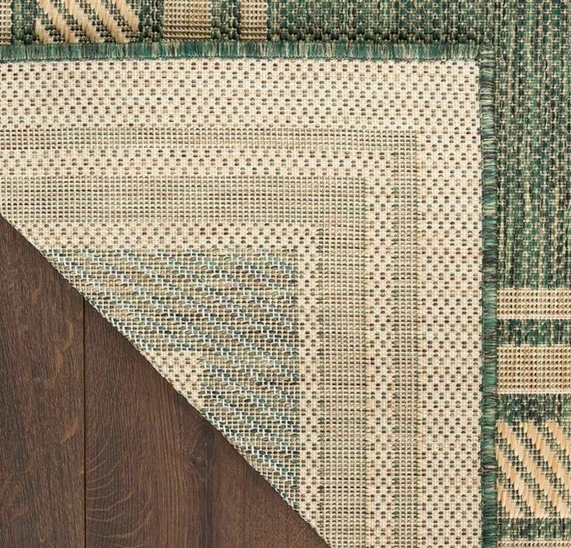 Nourison Home™ Horizon HOZ03 Green 5'x7' Area Rug-2