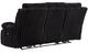 Signature Design by Ashley® Rhines Falls Onyx Power Reclining Sofa with Drop Down Table-3