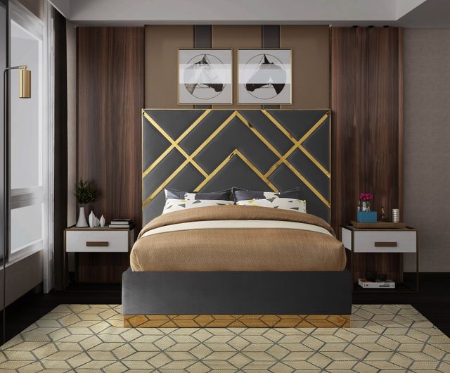 Meridian Furniture Vector Grey Queen Bed-2