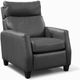Jaymar Dexter Illusion Charcoal Gr. 30 Occasional Motion Chair-0