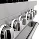 ZLINE Legacy 48" Satin Stainless Steel Pro Style Dual Fuel Range with Griddle-3