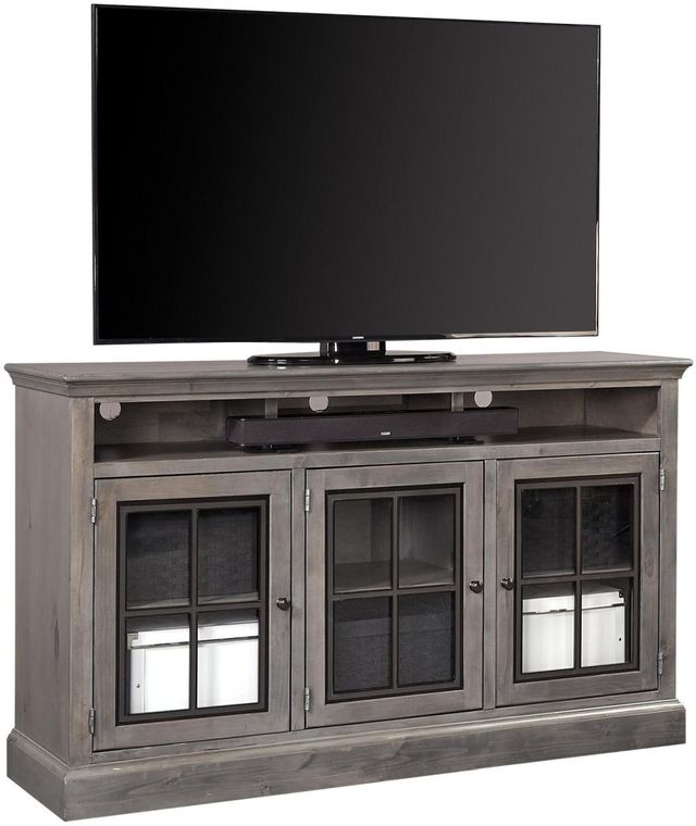 aspenhome® Churchill Ghost Black 66" High Boy Console-0