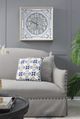 A & B Home Black/White Gear Clock-5