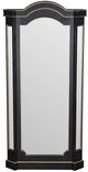 A & B Home Black/Gold Vintage Glamour Mirror-1