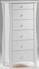 Night & Day Furniture™ Clove Cases White Lingerie Chest-0