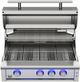 XO Performance XLT2 3-Burner Stainless Steel Built-In Natural Gas Grill-1