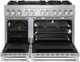 JennAir® RISE™ 48" Stainless Steel Pro Style Dual Fuel Range-1