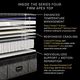 Beautyrest Black® Series 4 Hybrid 16" Firm Box Top Split California King Mattress, Includes 2 Pieces-3
