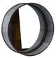 A & B Home 5-Piece Gunmetal Round Wall Planter Set-2
