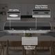 Broan® Glacier 1 Series 36" Black Under Cabinet Range Hood-2