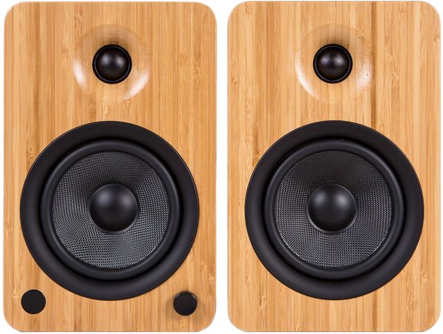 Kanto YU6 Bamboo (Pr.) Powered Speakers-2