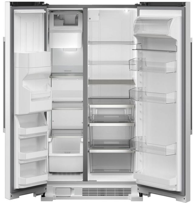 Maytag® 36" 25.0 Cu. Ft. White Side by Side Refrigerator-1