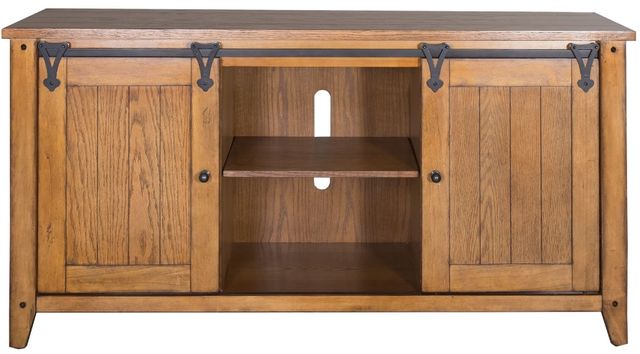 Liberty Furniture Lake House Oak TV Console-2