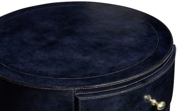 Bassett® Furniture Caspian Indigo Blue Chairside Table-3