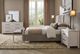 Artisan & Post by Vaughan-Bassett Joinery Brindle Gray/Washed White Oak King Upholstered Wall Panel Bed-2