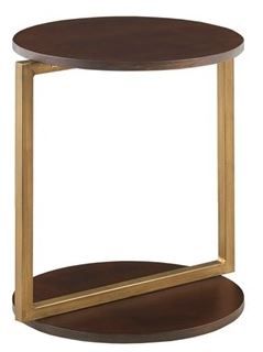 Olliix by INK+IVY Isabelle Brown Accent Table-1