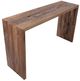 Dovetail Furniture Chilton Medium Brown Console Table-2