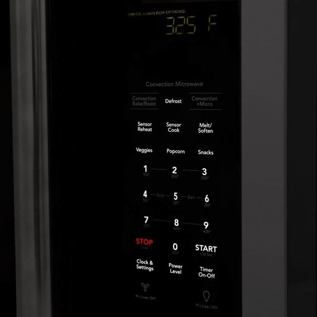 ZLINE 1.5 Cu. Ft. Black Stainless Steel Over The Range Microwave -4