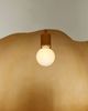 Currey & Company Hiroshi Koshitaka Gold/Smoky Olive Tamago Pendant-5