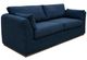 International Furniture Direct Vallarta Navy Blue Sofa-0