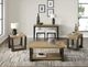 Emerald Home Sutton Place 2-Piece Beige/Cocoa Stool Set-1