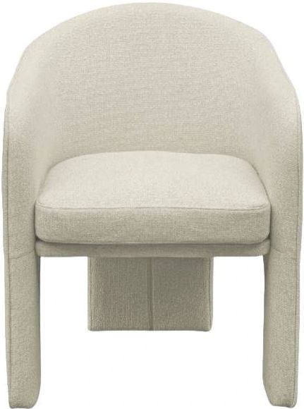 Moe's Home Collection Clara Beige Dining Arm Chair-1